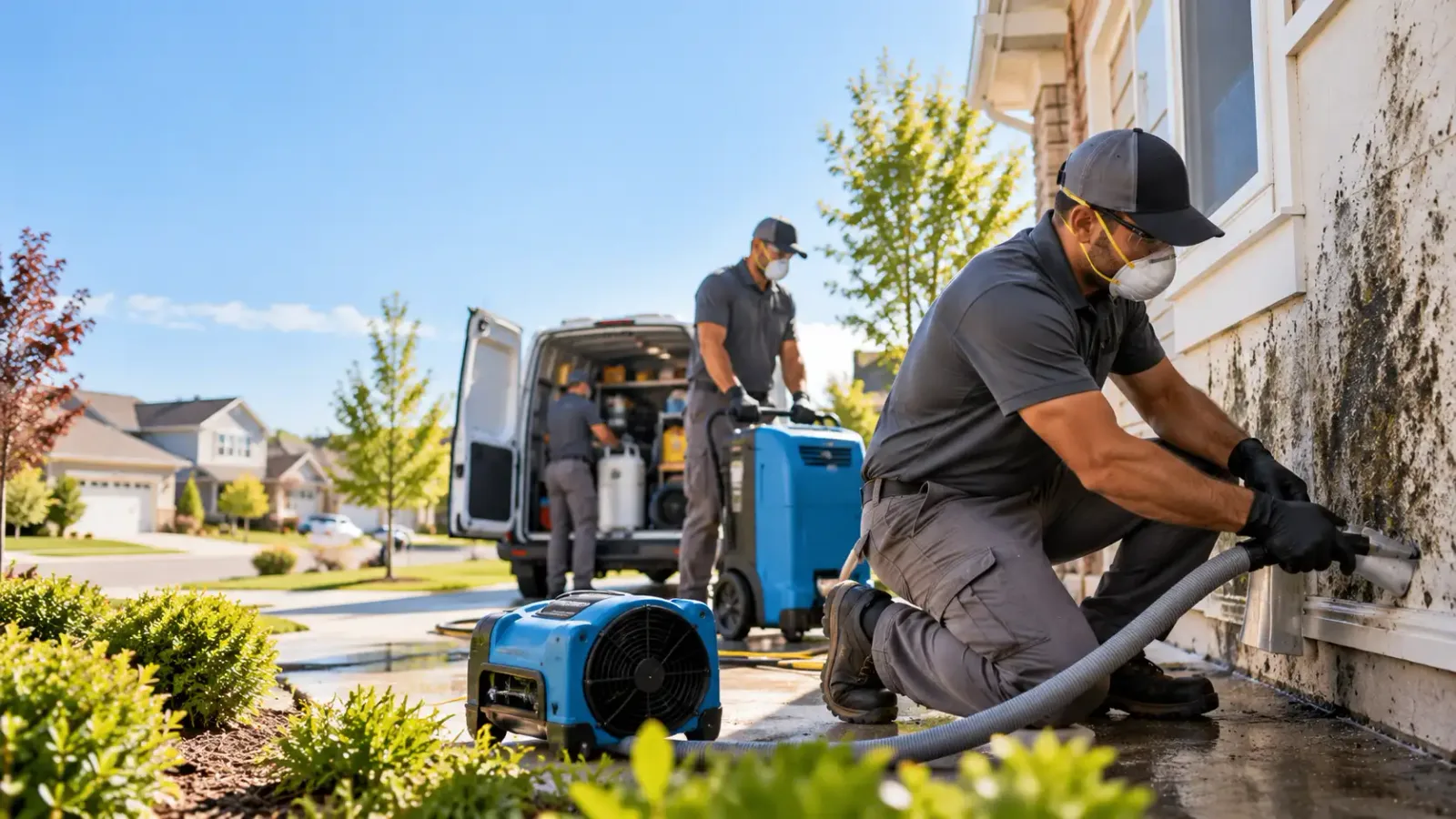Mold Remediation in Helm, CA